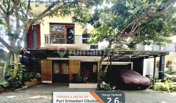 Semfurn Rumah Strategis Mewah Luas Puri Sriwedari Cibubur LRT Tol