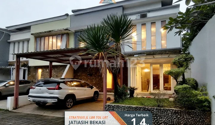 Turun Hrg Semifurn Stratgis Mewah Luas Jl Lbr Jatiasih Bekasi Tol