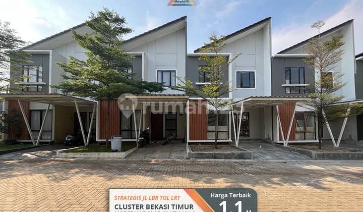 Ready Cluster Stratgis Modern Jl Lbr Mustikasari Bekasi Timur LRT