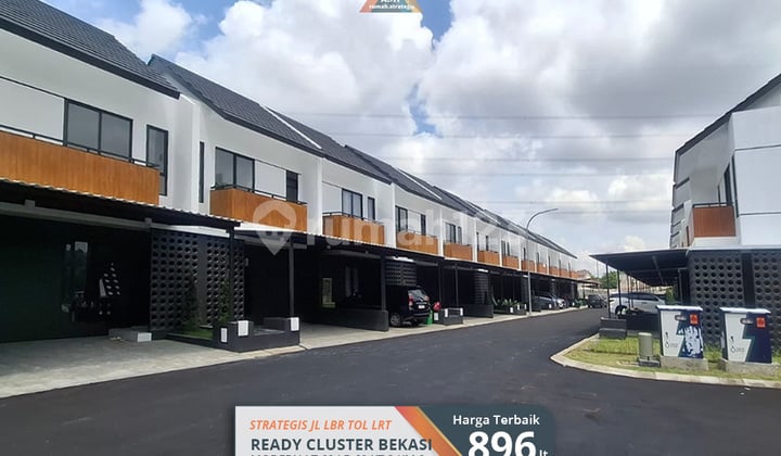 Ready Cluster Strategis Modern Tol Bekasi Timur Stasiun Cicil4jtn