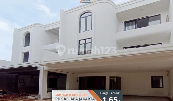 Ready Cluster Strategis 3Lt Modern Pondok Kelapa Jakarta Tol LRT