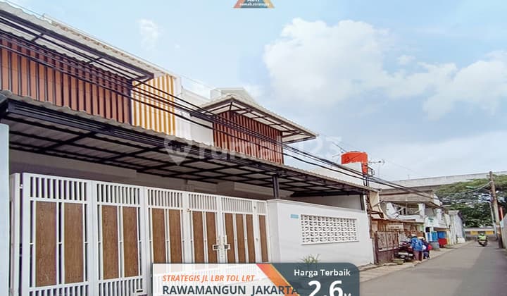 Fullfurn Rumah Ready Stratgis Modern Rawamangun Jakarta Timur Tol