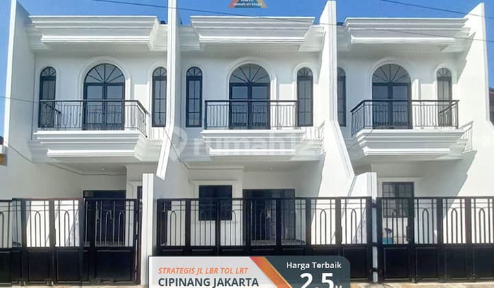 Ready Rumah Baru Stratgis Modern Jl Lbr Cipinang Cempedak Jakarta