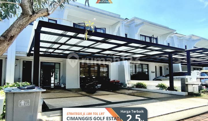 Semifurn Cluster Stratgis Modern Luas Cimanggis Golf Estate Depok