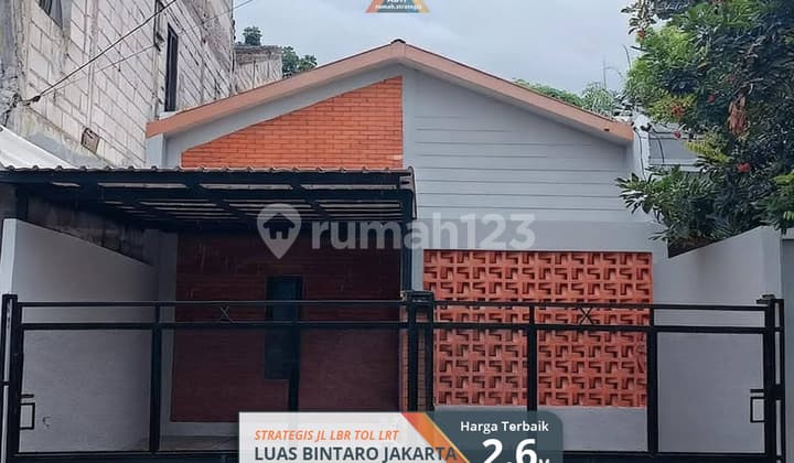 Ready Komplek Strategis Baru Luas Jl Lbr Veteran Bintaro Jakarta