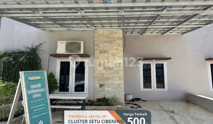 Frebiaya DP 0 Rmh Stratgis Modern Jl Lbr Setu Cibening Bekasi Tol