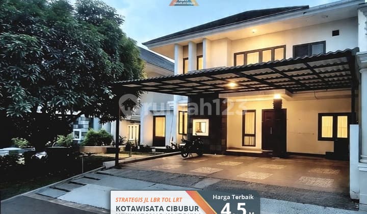Semifurn Cluster Stratgis Mewah Luas Jl Lebar Kota Wisata Cibubur