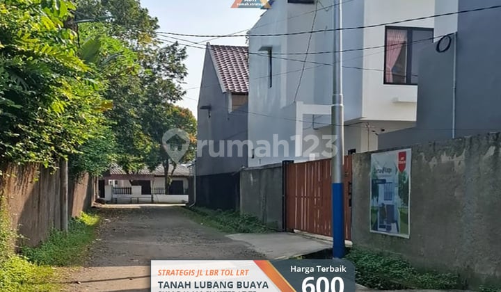 Dijual Tanah Kavling Strategis Lubang Buaya Cipayung Jakarta Tol