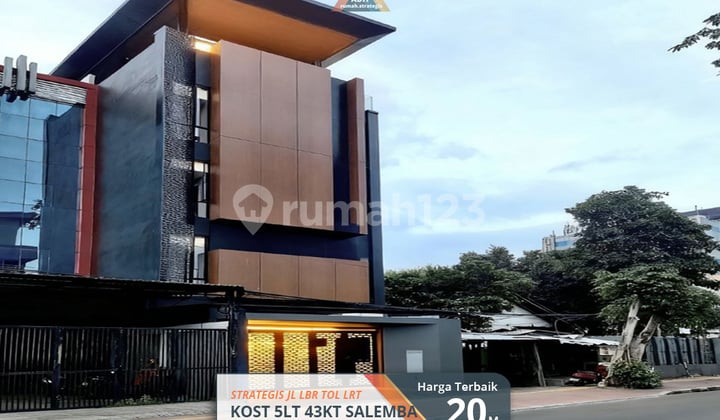 Semifurn Kost Strategis 5Lt 43Kt Jl Lbr Luas Lgkp Salemba Jakarta