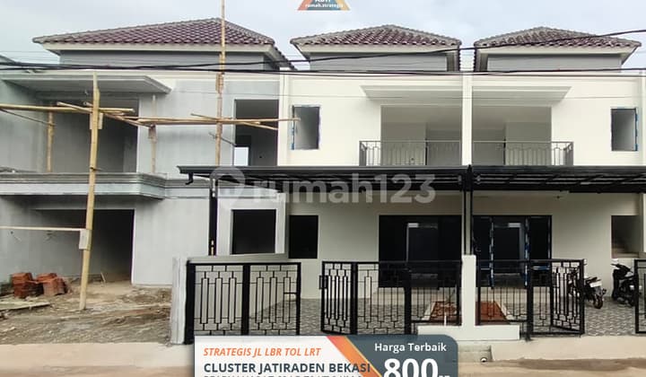 Luxurious Strategic Ready Cluster Red Brick Jatiraden Bekasi Near Toll