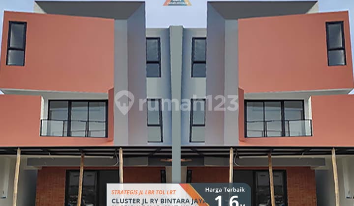 Ret Clusterm. Red Strategic 3-Floor Modern Kavy Road, Bintara, Bekasi