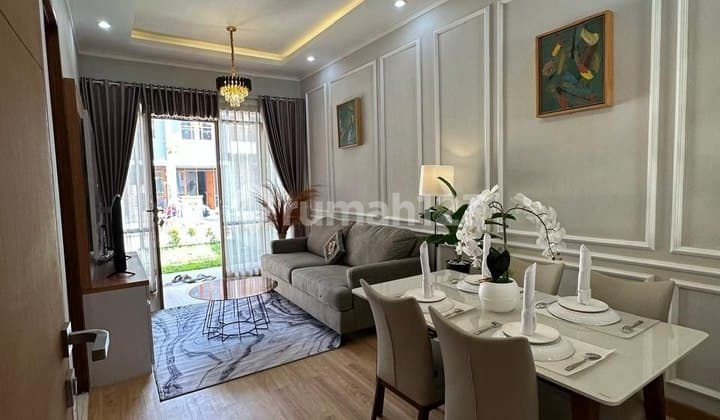 Rumah Furnished di Cluster Cherry Field Buah Batu