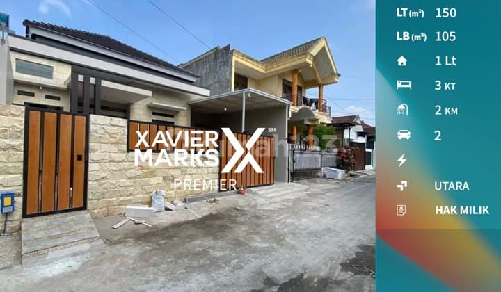 Rumah Semi Furnish Siap Huni di Candi Mendut Malang