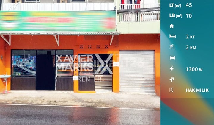 Rumah Usaha Dekat Berbagai Kampus di Gajayana Malang