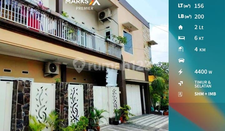 Rumah Hook Semi Furnish Siap Huni di Danau Limboto Sawojajar