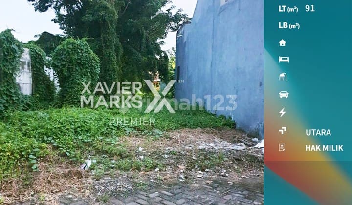 Tanah Dekat Grand Pakuwon di Kompleks Oasis Sememi Surabaya