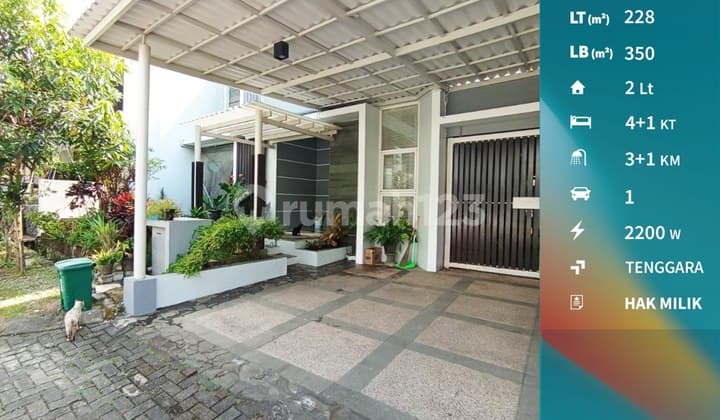 Rumah Ijen Nirwana Malang Modern Minimalis Siap Huni