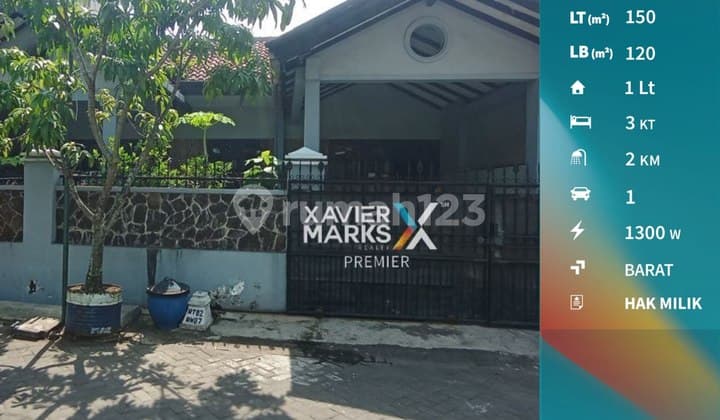 Rumah Terawat Kawasan Kampus di Jl Sunan Kalijaga Malang