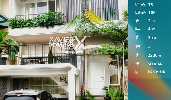 Rumah Hook View Pegunungan di Green Saphire Malang