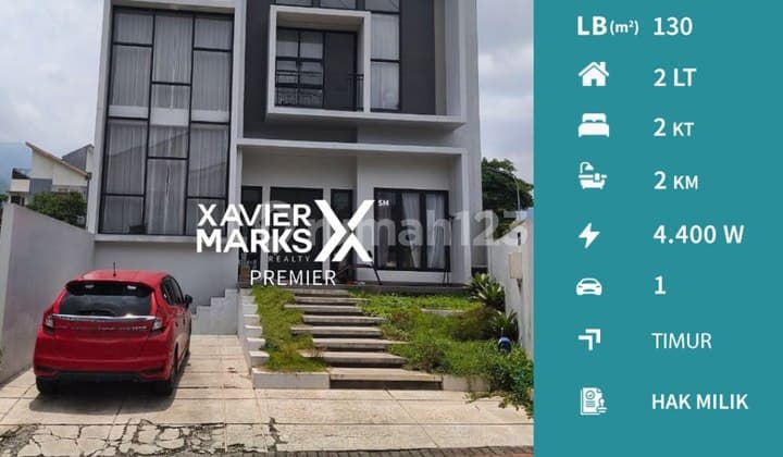 Rumah Furnish Modern Minimalis di Pesanggrahan Batu