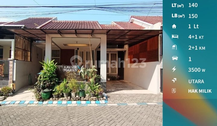 Rumah Minimalis Siap Huni di Pandanwangi Blimbing Malang