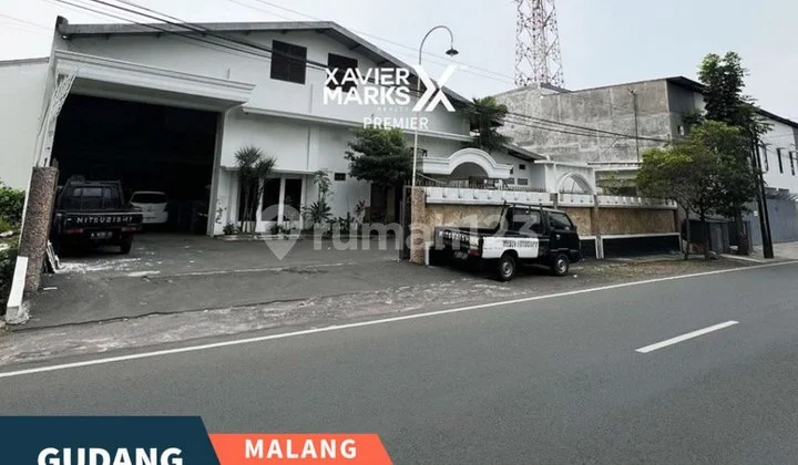 Gudang Siap Huni Dekat Exit Tol di Panji Suroso Malang