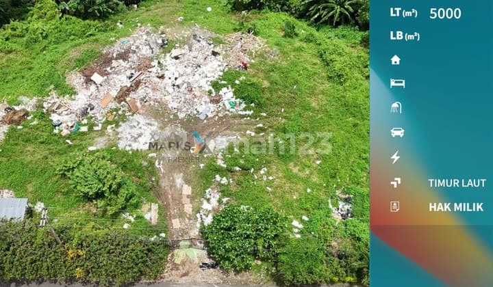 Tanah Kavling Siap Bangun di Puncak Tidar Malang