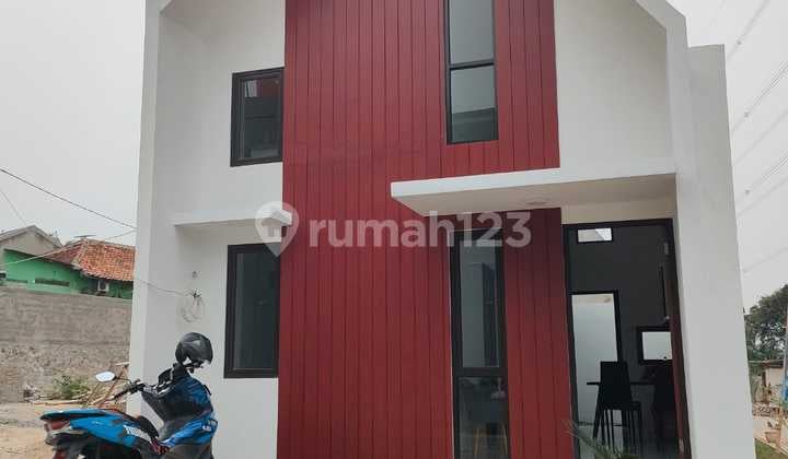 620 Rumah Mezzanine 1,5 Lt Scandinavian Nempel Unpam di Pamulang,