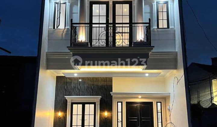 MBV308 Rumah Baru 2 Lt Dalam Cluster di Tanjung Barat, Jakarta