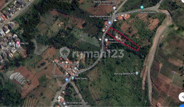 Tanah Murah Bagus Luas 3360 M2 Di Bojongkoneng Atas, Cikutra