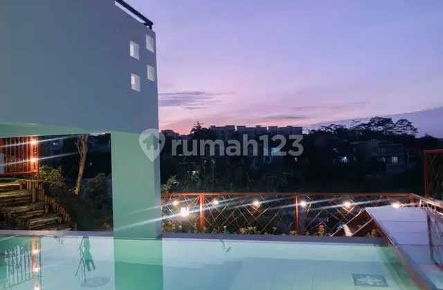Turun Harga Jual Kebut Resor Dago Pakar Rumah Baru Minimalis Modern siap Huni Furnished Kolam Renang Pool Ada View City Mountain Bandung