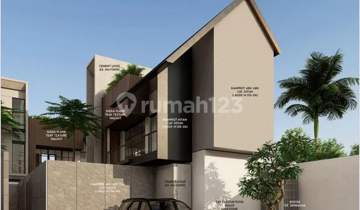 For Rent Private Villa At Nuanu Beraban Tabanan Bali.