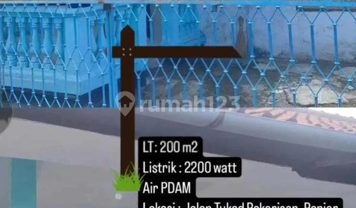 Dijual Rumah Second Murah di Jalan Raya Panjer Denpasar Selatan Bali.