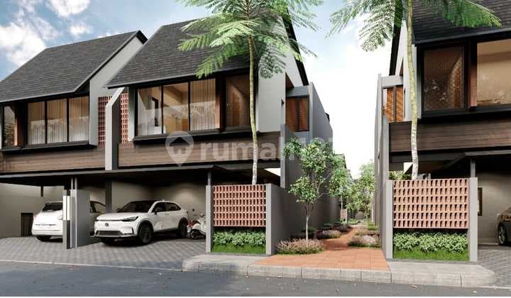 Rumah 2 Lantai Tropical Design Ciracas Dekat Komp Polri