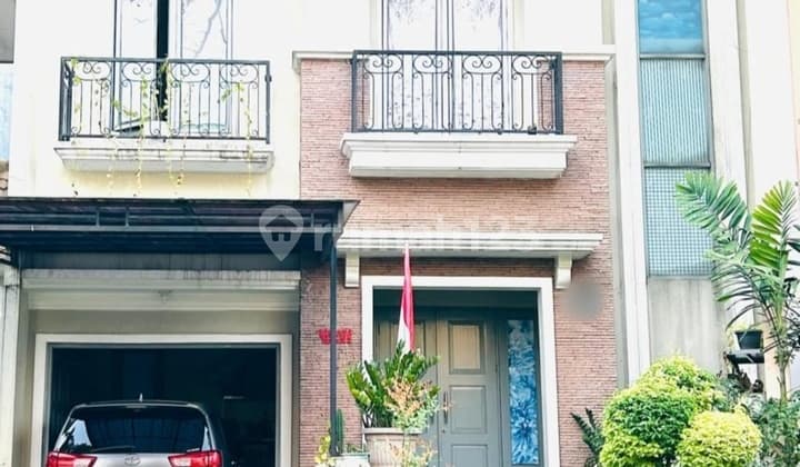 Jual Rumah Summarecon ,2½ Lantai Dalam Cluster Asri Hijau Strategis Dekat Summarecon Mall