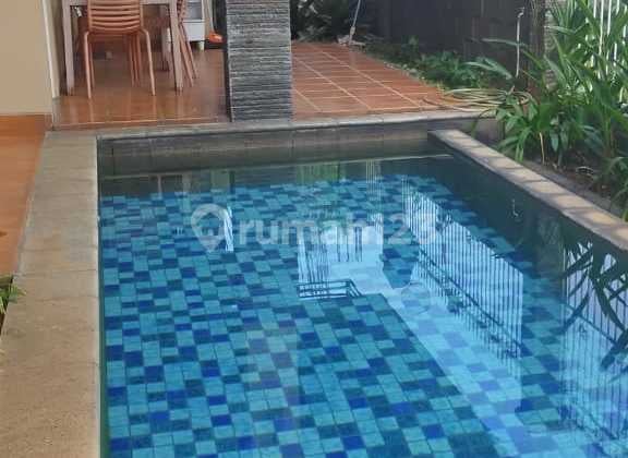 Rumah Asri Siap Huni Dengan Private Pool Shm Dekat Pintu Tol Di Cluster Taman Yunani Sentul City Bogor