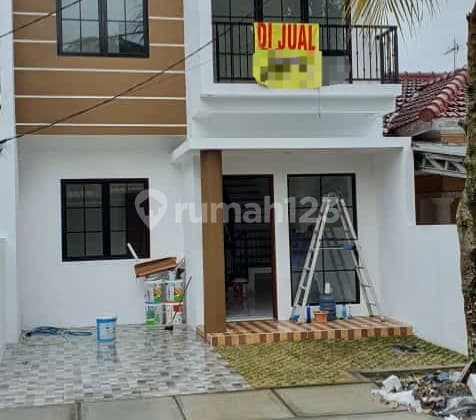 Rumah Modern Minimalis 2 Lantai, Siap Huni, Baru Selesai Renovasi di Taman Udayana Sentul City Bogor