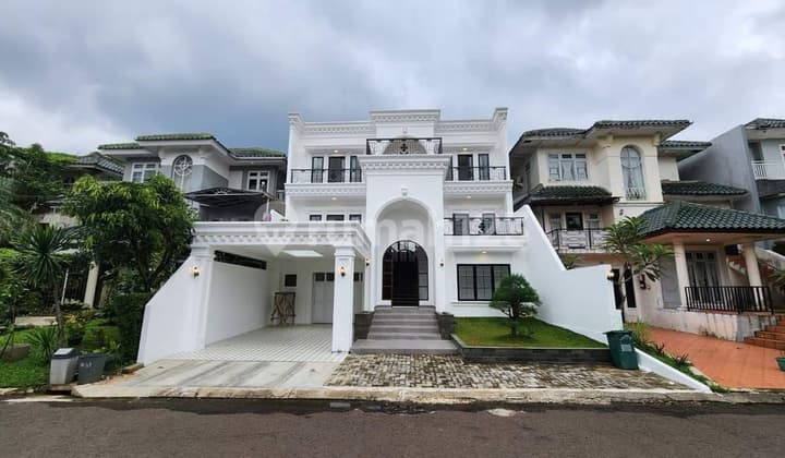 Rumah Mewah 2 Lantai Dengan Private Pool SHM Di Cluster Bukit Golf Hijau Sentul City Bogor