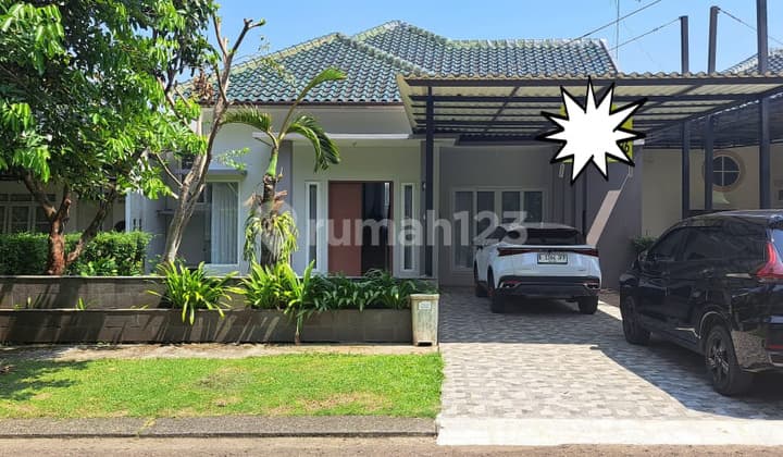 Rumah Bagus 2 Lantai SHM Downslope Di Cluster Bukit Golf Hijau Sentul City Bogor