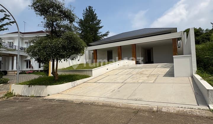 Rumah Mewah Satu Lantai Dekat ke Pintu Tol Dab Commercial Area di Cluster Sierra Madre Sentul City Bogor