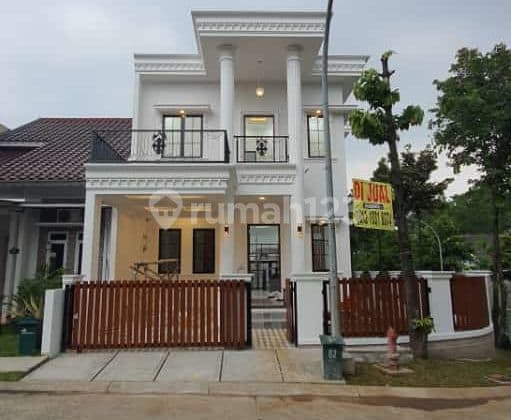 Rumah Cantik 2 Lantai Siap Huni Hoek Shm Dekat Ke Pintu Tol Di Cluster Casablanca Sentul City Bogor