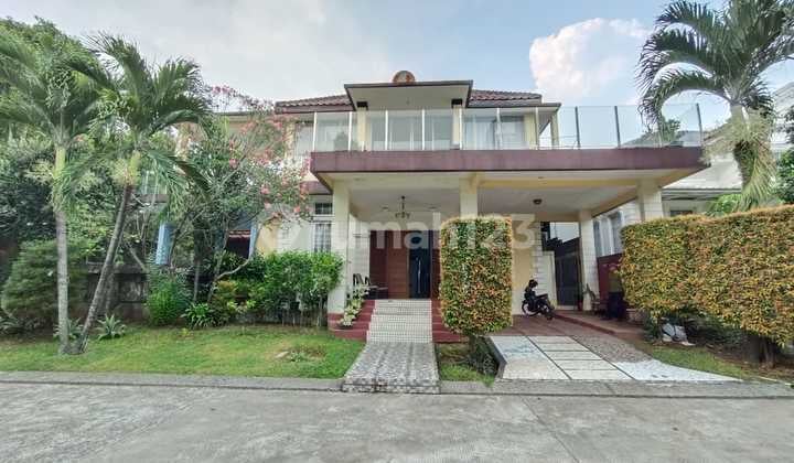 Rumah Siap Huni Hook Dengan Private Pool Dekat Ke Pintu Tol Shm Du Cluster Taman Yunani Sentul City Bogor