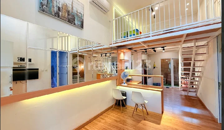 Rumah Esthetics Minimalis 1 Lantai Dengan Mezanine Yang Cantik Siap Huni Shm Di Cluster Allegro Sentul Alaya Bogor