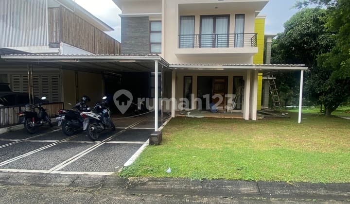 Rumah 2 Lantai Siap Huni Hook Dekat Ke Pintu Tol Di Cluster Casablanca Sentul City Bogor