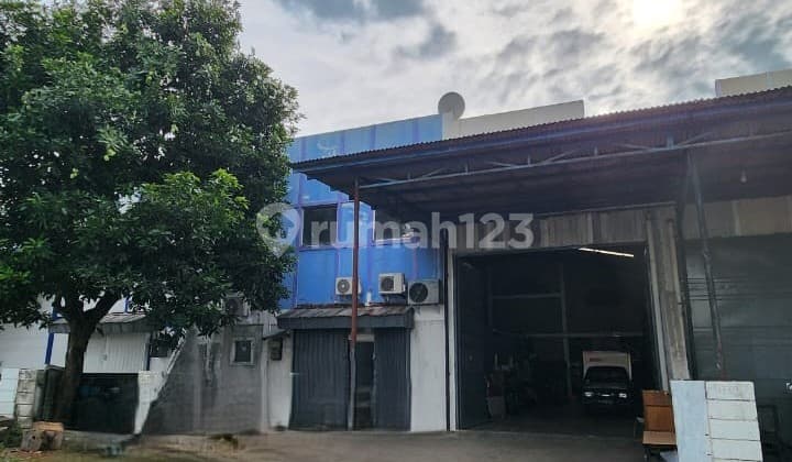 Dijual Cepat Gudang Gandeng Taman Tekno 2 Unit full bangunan siap pakai ada Ruang Kantor, Akses Container 40ft. Byn