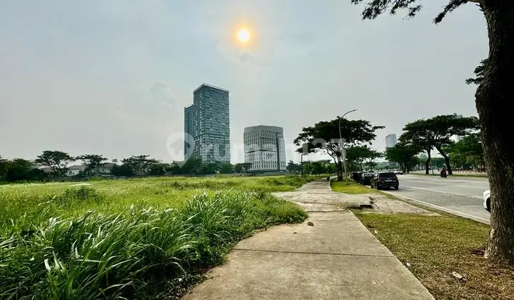 For Sale Land Plot on Jl Boulevard Alam Sutera, Suitable for Building Construction.