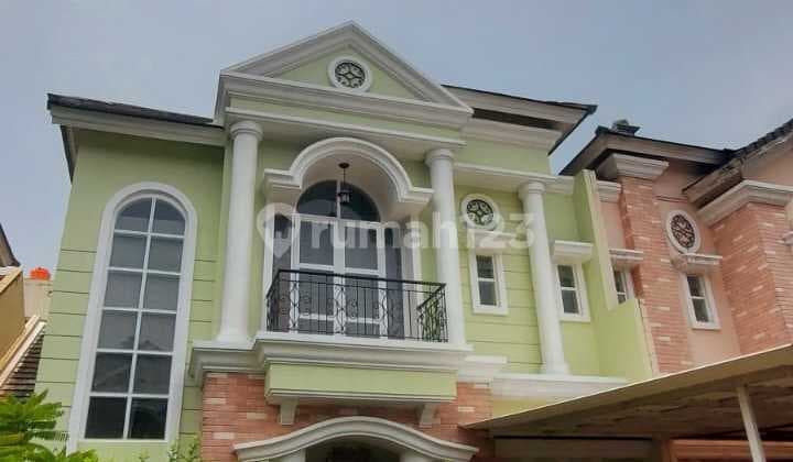 Dijual Rumah Langka Posisi Depan Mall Summarecon Furnished 2 Lantai di Cluster Alexandrite. Clyefal