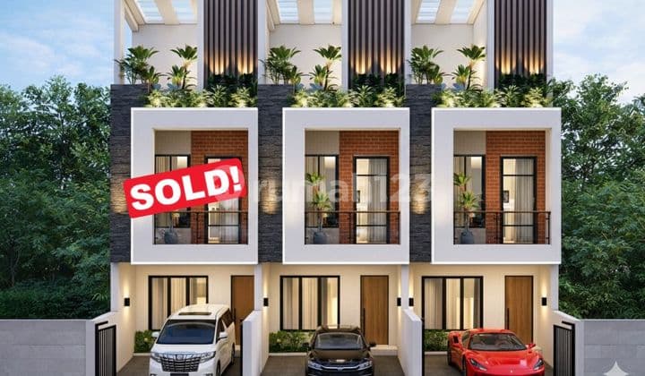 Rumah Baru di Daerah Duri Mas 3 Lantai Murah