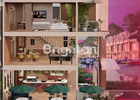RUKO PARK SERPONG 3, THE HIVE PARKHILLS, VERY STRATEGIC, WELL-MAINTAINED