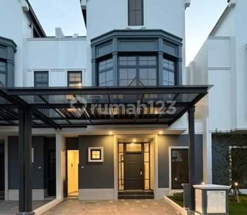 Cluster Louise Summarecon Serpong, Fasad Modern, 3 Lantai, Siap Huni